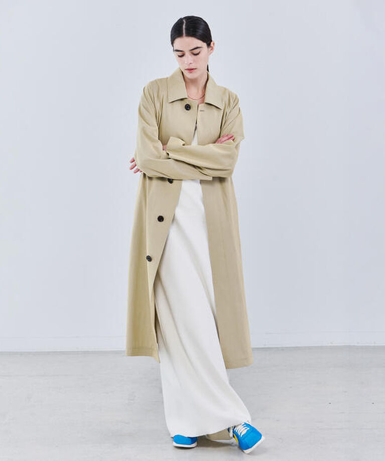  「TICCA | 〈別注〉 ドレスステンカラーコート WOMEN」|ステンカラーコート|