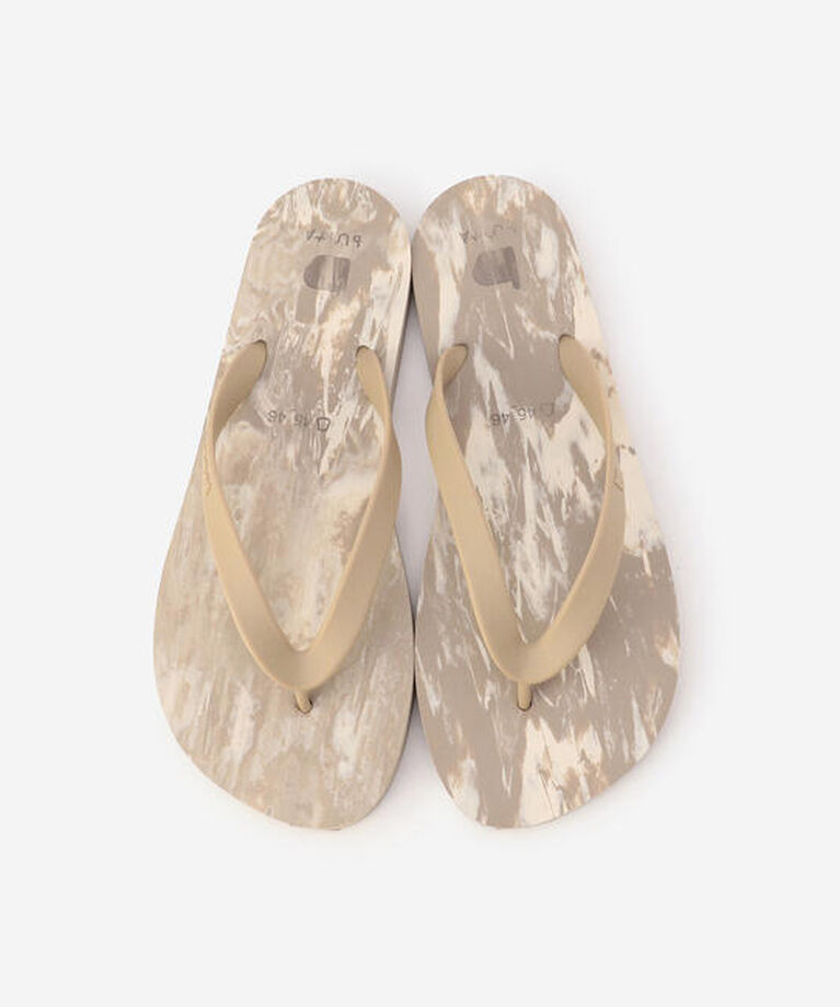  「buntA | 〈別注〉ビーチサンダル Beige (Marble) MEN」|サンダル|