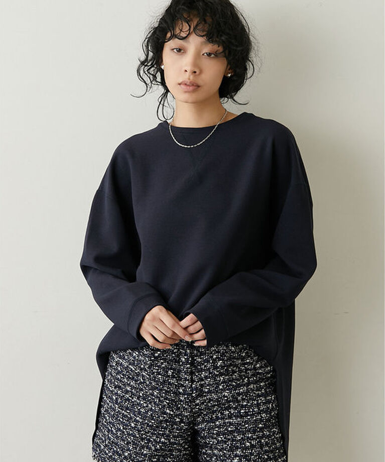  「Vガゼットプルオーバー」|Tシャツ・カットソー|ネイビー