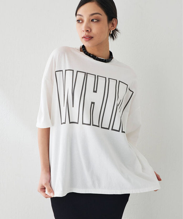  「リラックスロゴTシャツ」|Tシャツ・カットソー|