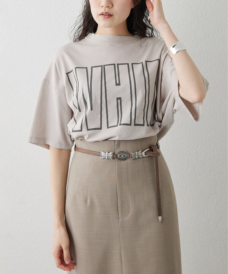  「リラックスロゴTシャツ」|Tシャツ・カットソー|