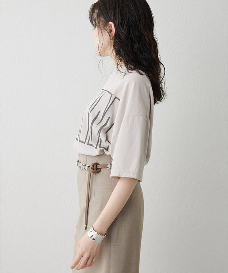  「リラックスロゴTシャツ」|Tシャツ・カットソー|