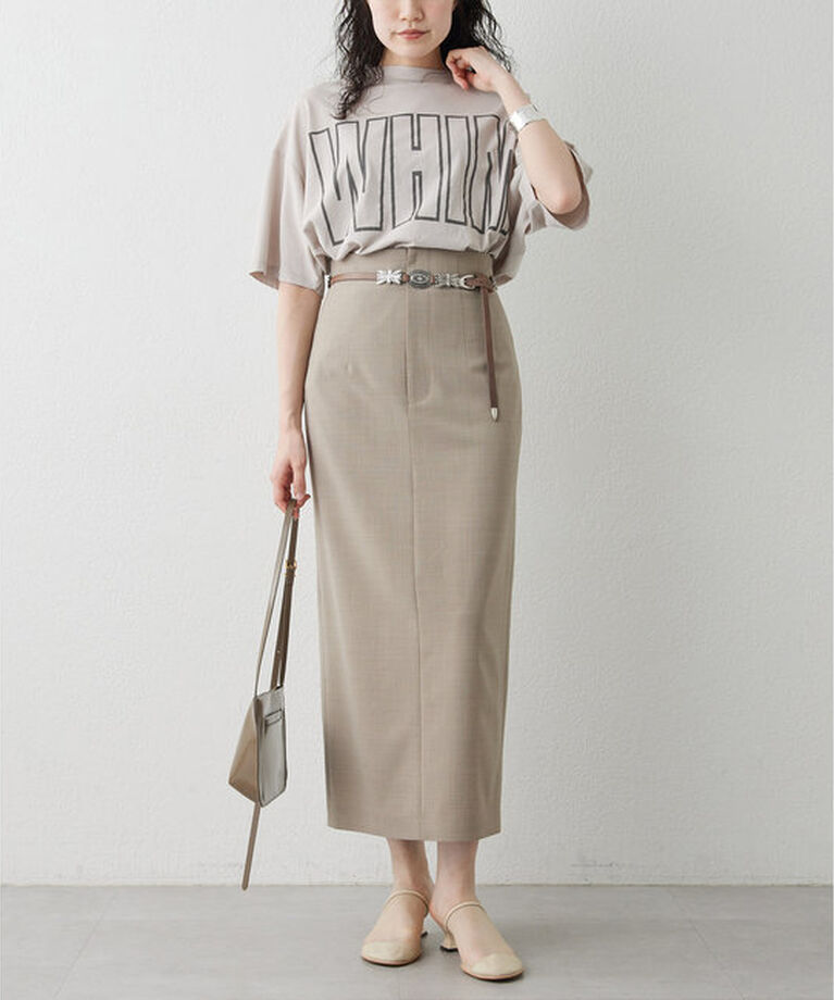  「リラックスロゴTシャツ」|Tシャツ・カットソー|