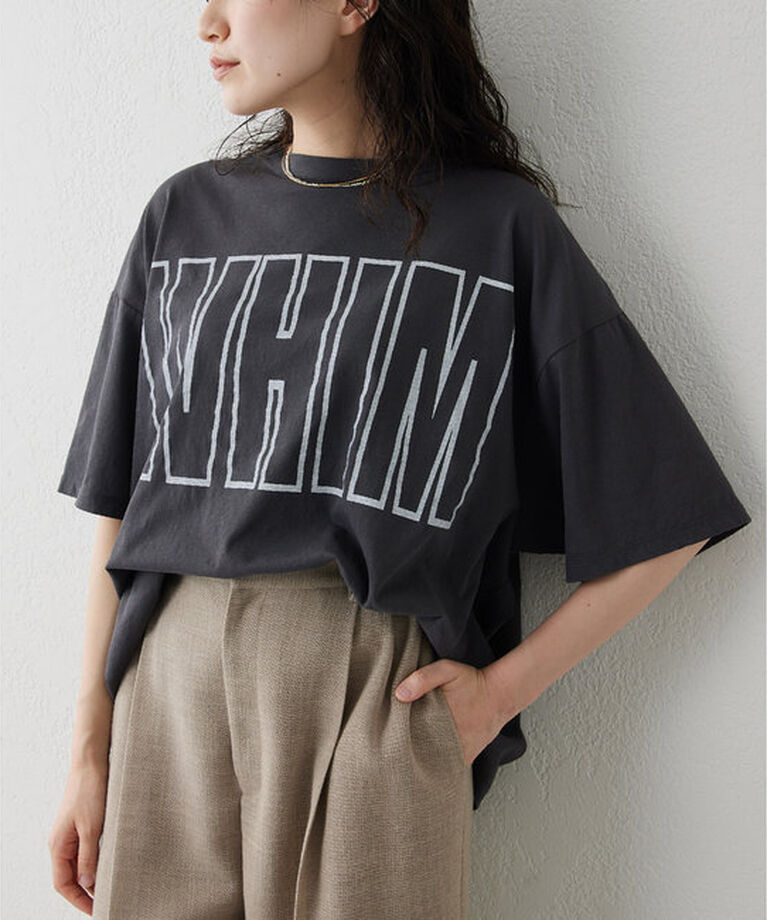  「リラックスロゴTシャツ」|Tシャツ・カットソー|