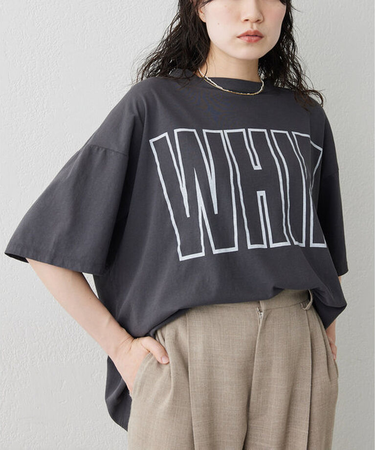  「リラックスロゴTシャツ」|Tシャツ・カットソー|