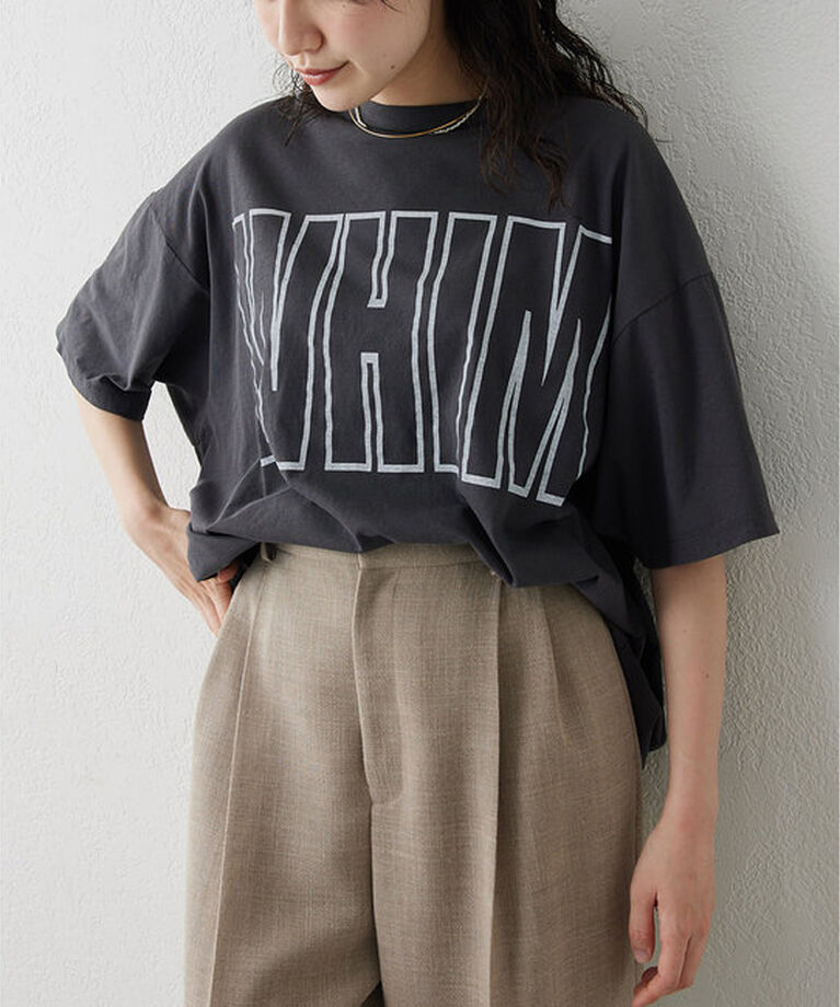  「リラックスロゴTシャツ」|Tシャツ・カットソー|