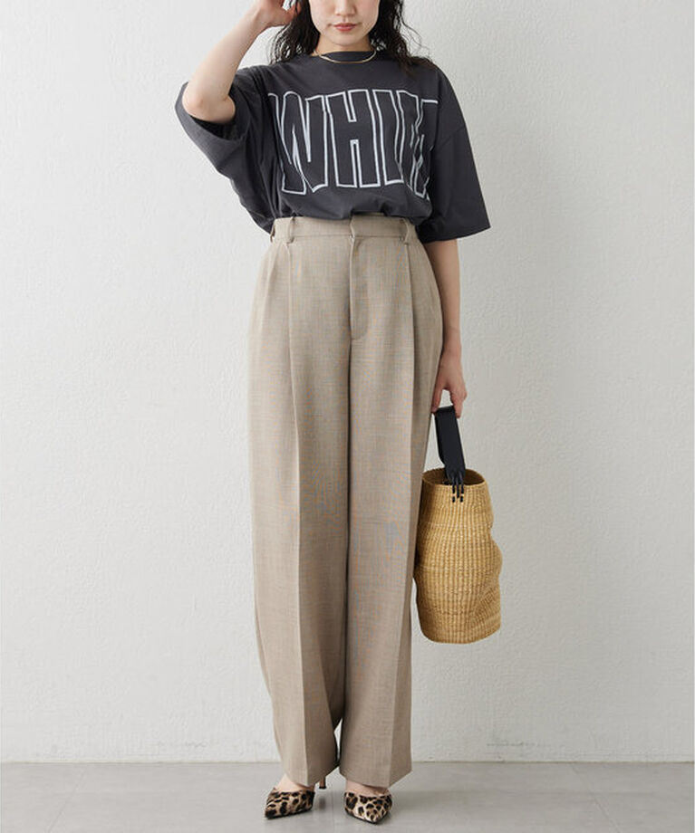  「リラックスロゴTシャツ」|Tシャツ・カットソー|