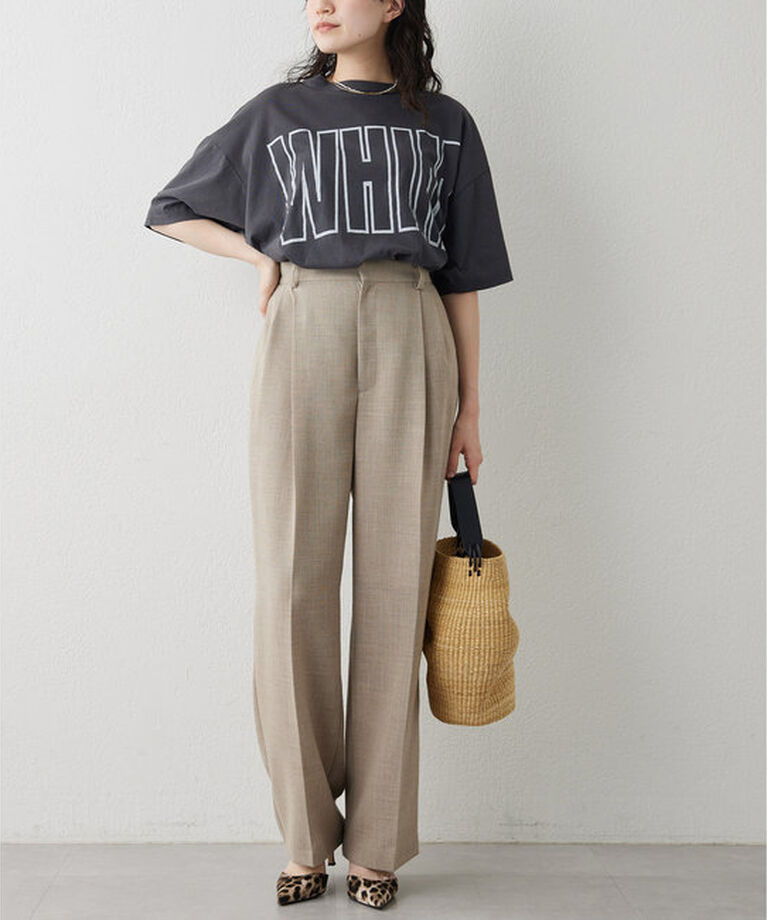  「リラックスロゴTシャツ」|Tシャツ・カットソー|