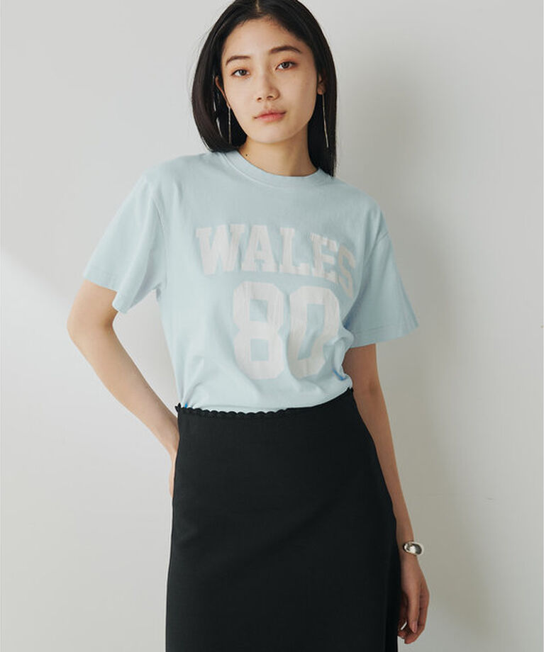  「ナンバーTシャツ」|Tシャツ・カットソー|サックスブルー