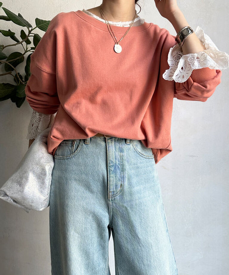  「【新色追加/毎年大人気！】裏毛スウエット」|Tシャツ・カットソー|