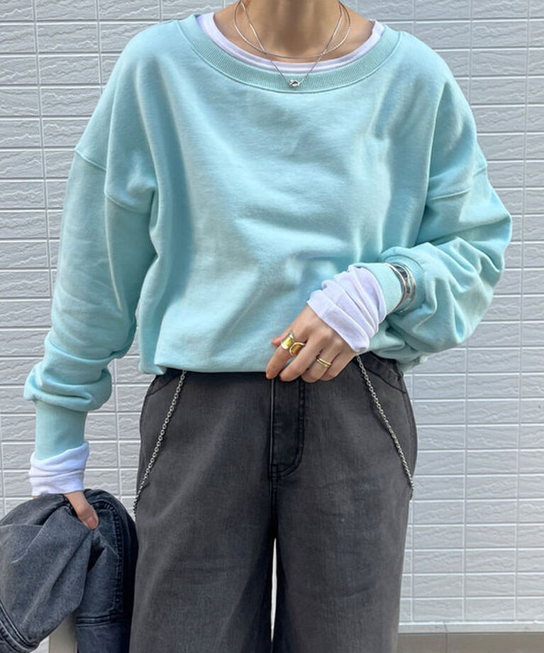  「【新色追加/毎年大人気！】裏毛スウエット」|Tシャツ・カットソー|