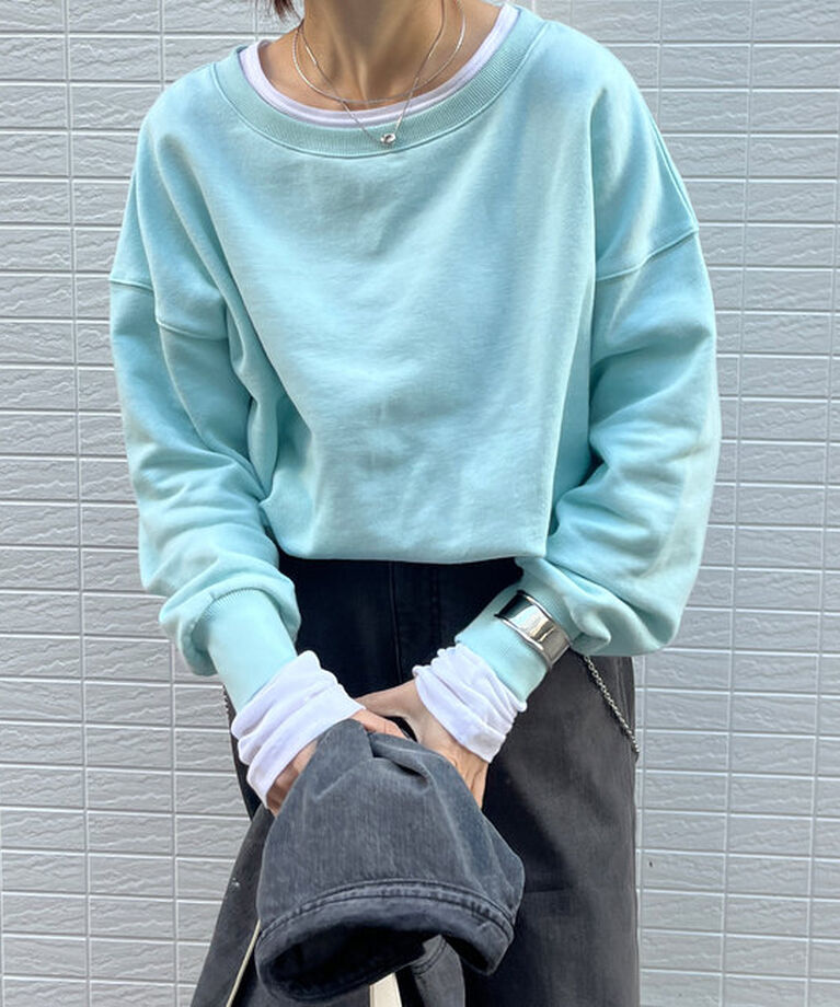  「【新色追加/毎年大人気！】裏毛スウエット」|Tシャツ・カットソー|