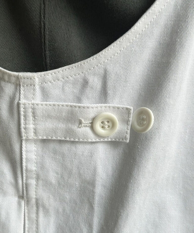  「【2サイズ展開！！】フロントジップサロペット」|ワンピース|