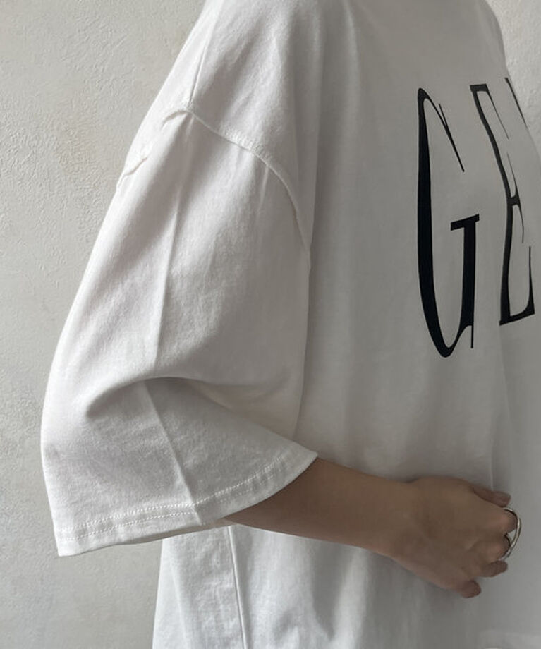  「ピグメントロゴTEE」|Tシャツ・カットソー|
