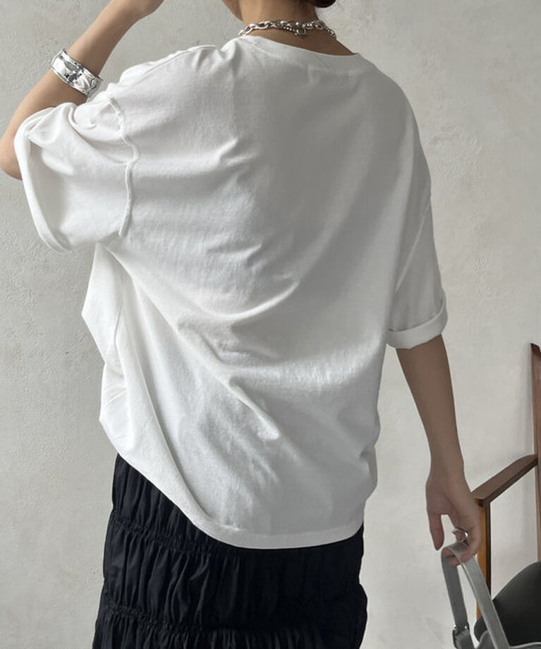  「ピグメントロゴTEE」|Tシャツ・カットソー|
