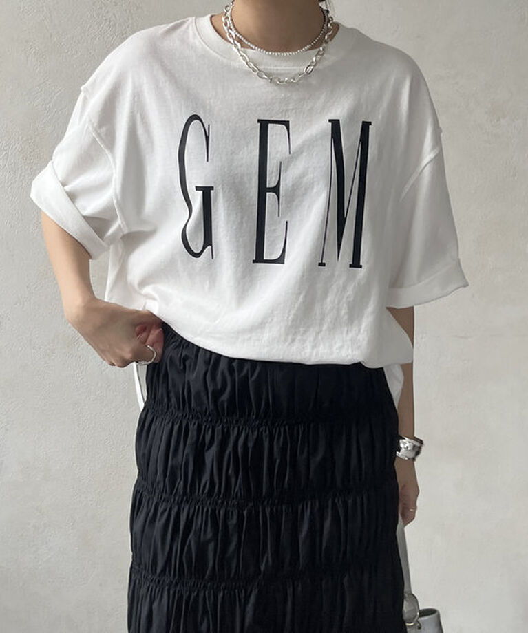  「ピグメントロゴTEE」|Tシャツ・カットソー|