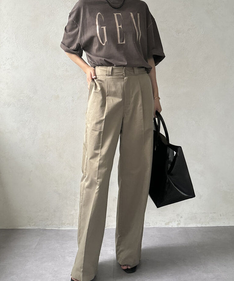  「ピグメントロゴTEE」|Tシャツ・カットソー|
