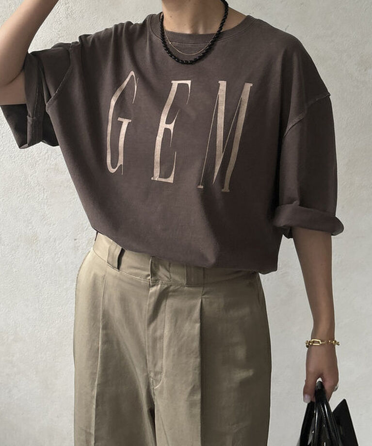  「ピグメントロゴTEE」|Tシャツ・カットソー|