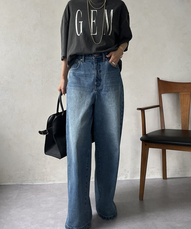  「ピグメントロゴTEE」|Tシャツ・カットソー|