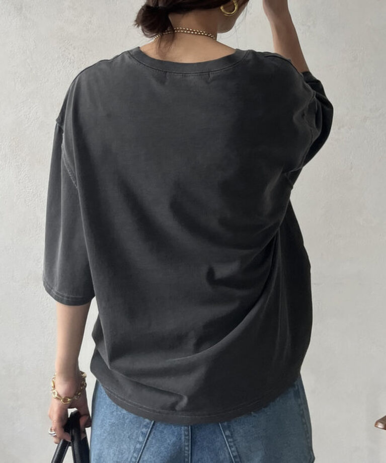  「ピグメントロゴTEE」|Tシャツ・カットソー|