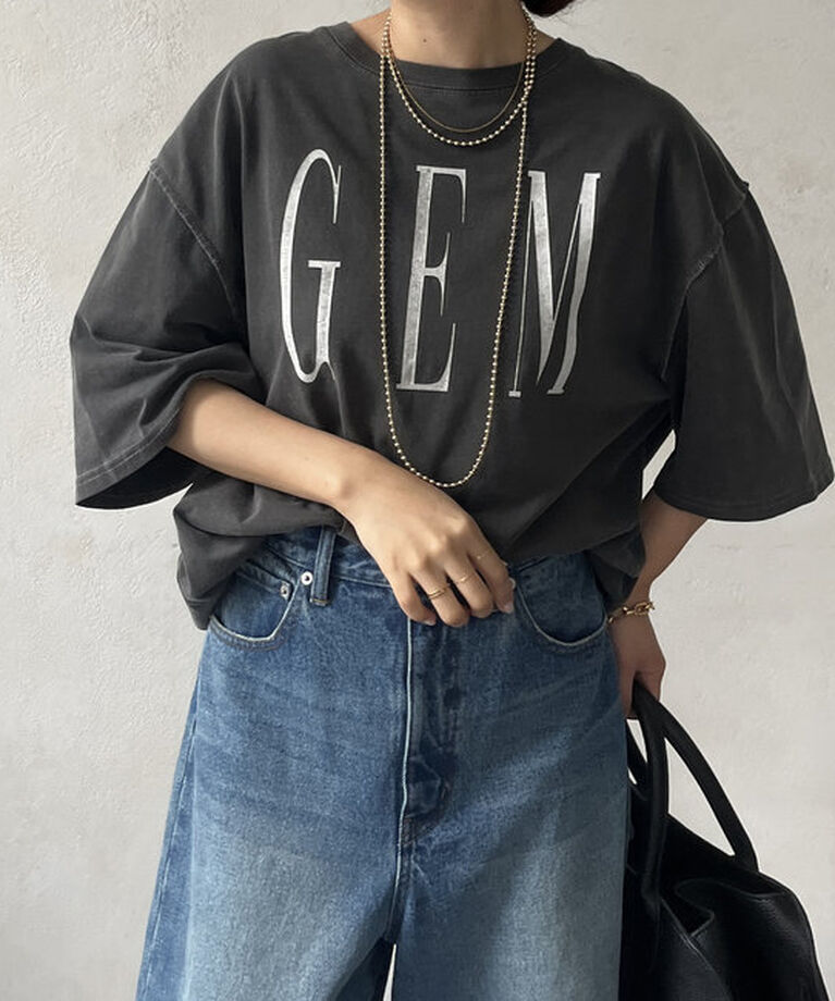  「ピグメントロゴTEE」|Tシャツ・カットソー|