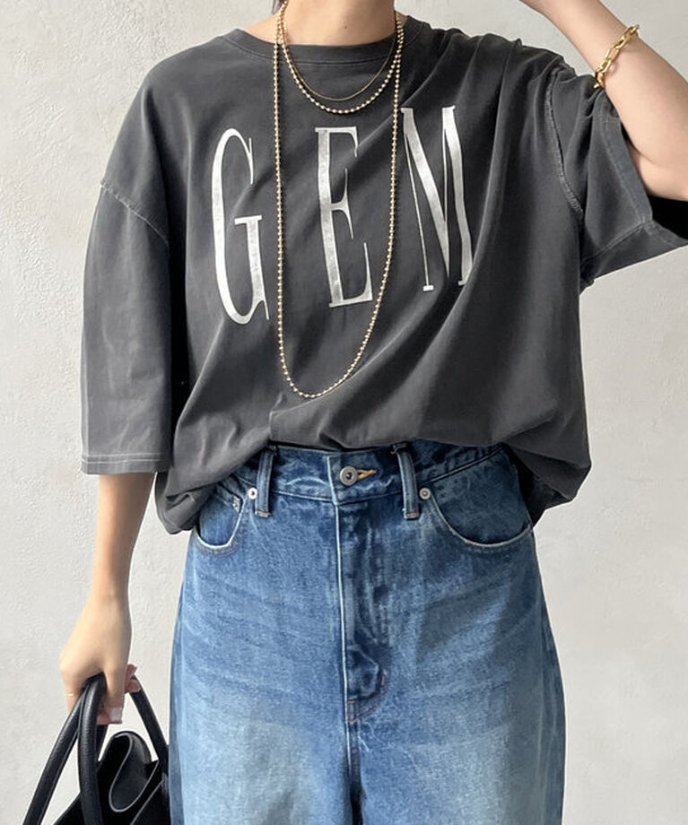  「ピグメントロゴTEE」|Tシャツ・カットソー|