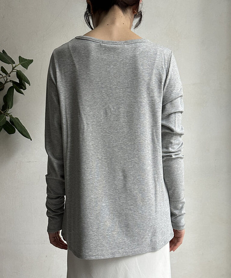  「【WEB限定】裏起毛ロングスリーブTEE」|Tシャツ・カットソー|