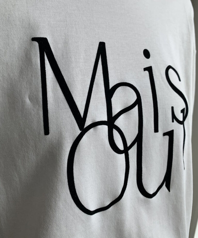  「【WEB限定】MaisoulフロッキーロゴロンTEE」|Tシャツ・カットソー|