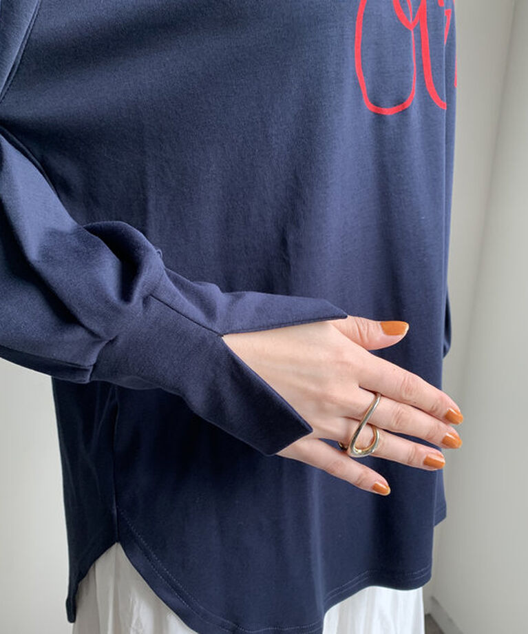  「【WEB限定】MaisoulフロッキーロゴロンTEE」|Tシャツ・カットソー|