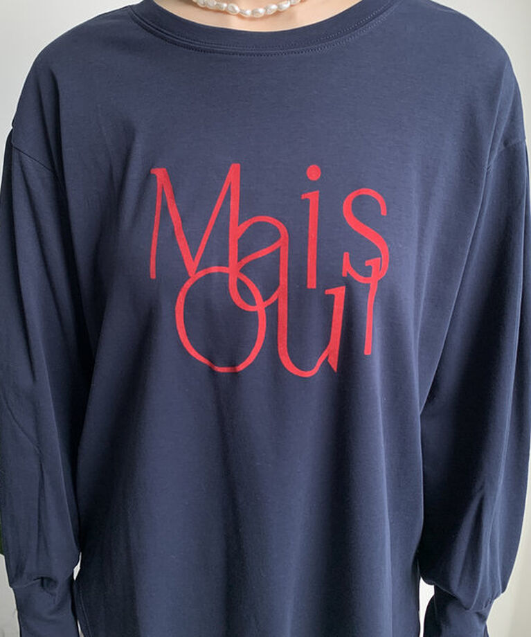  「【WEB限定】MaisoulフロッキーロゴロンTEE」|Tシャツ・カットソー|