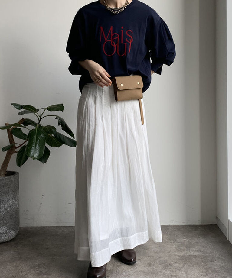  「【WEB限定】MaisoulフロッキーロゴロンTEE」|Tシャツ・カットソー|
