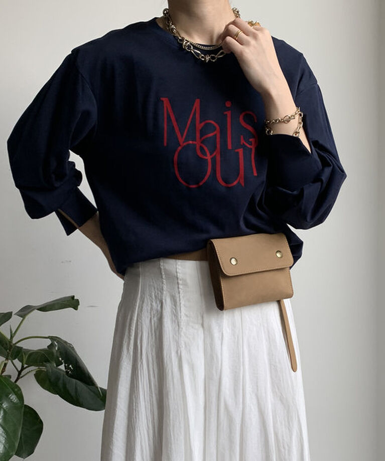  「【WEB限定】MaisoulフロッキーロゴロンTEE」|Tシャツ・カットソー|