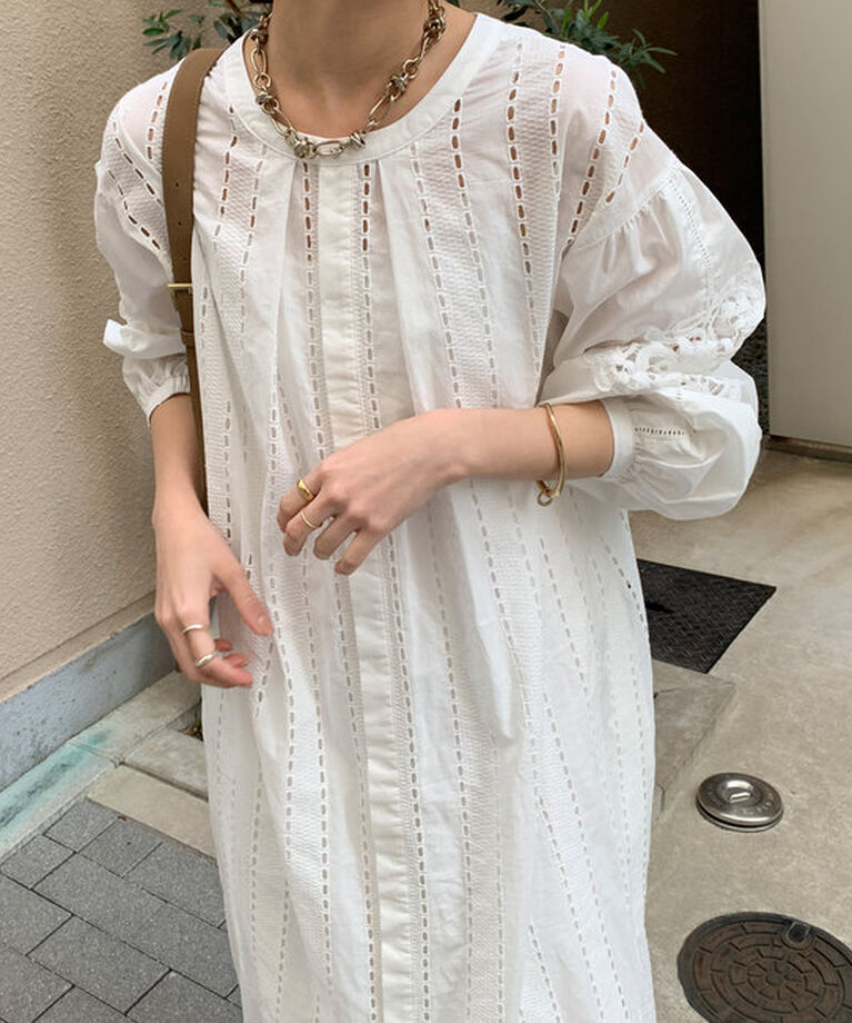  「【リバイバルアイテム】レース2WAYワンピース」|ワンピース|