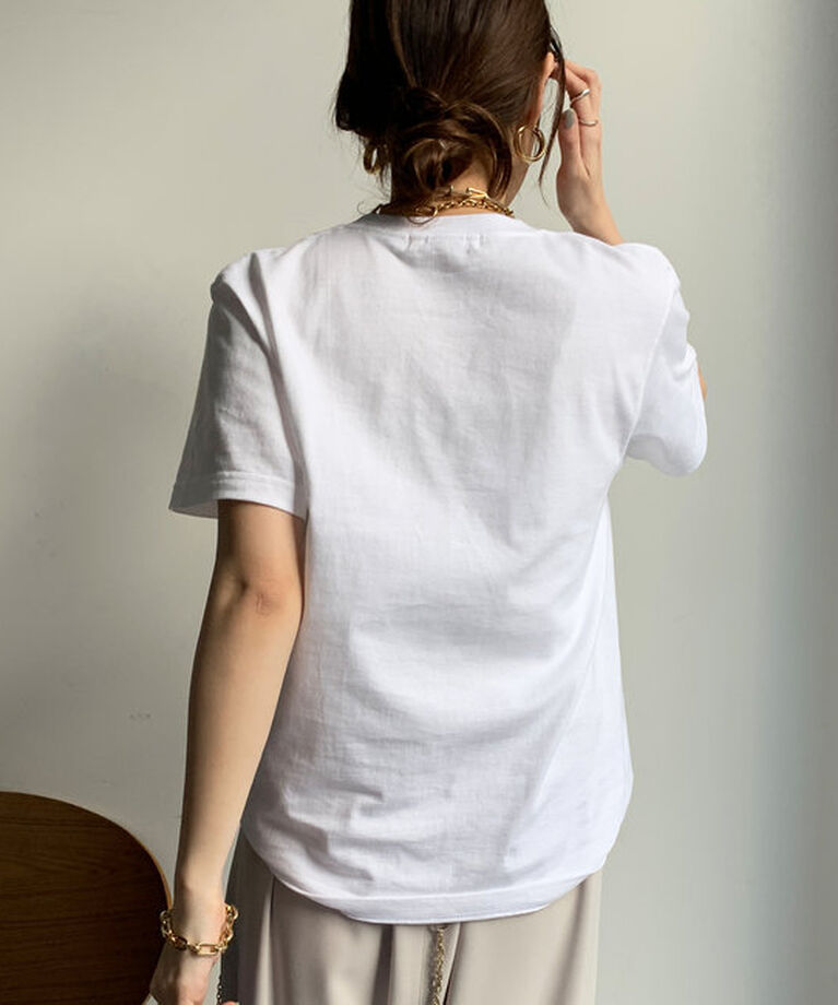  「【新色追加】JES'EN FICHEフロッキーロゴTEE」|Tシャツ・カットソー|