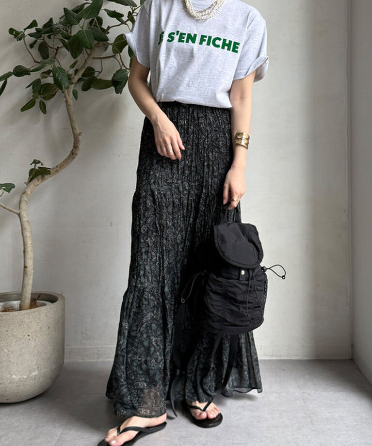  「【新色追加】JES'EN FICHEフロッキーロゴTEE」|Tシャツ・カットソー|