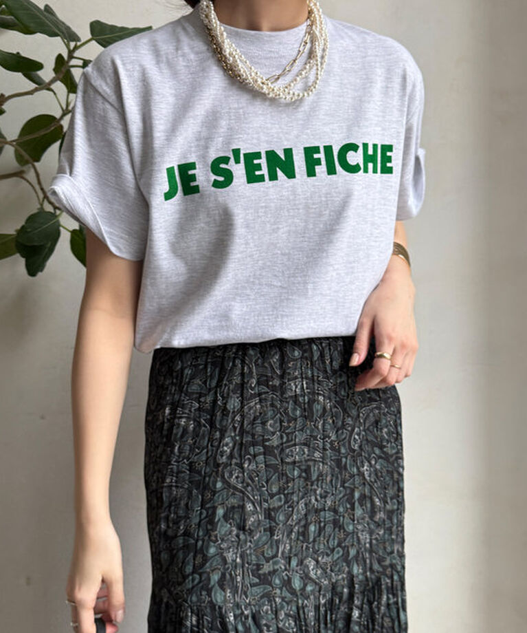  「【新色追加】JES'EN FICHEフロッキーロゴTEE」|Tシャツ・カットソー|