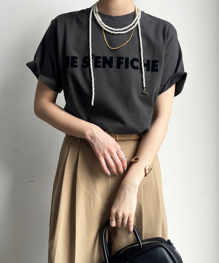  「【新色追加】JES'EN FICHEフロッキーロゴTEE」|Tシャツ・カットソー|