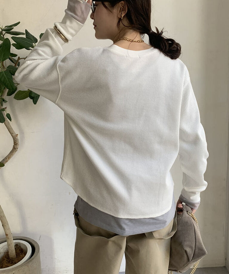  「ワッフルヘンリー」|Tシャツ・カットソー|