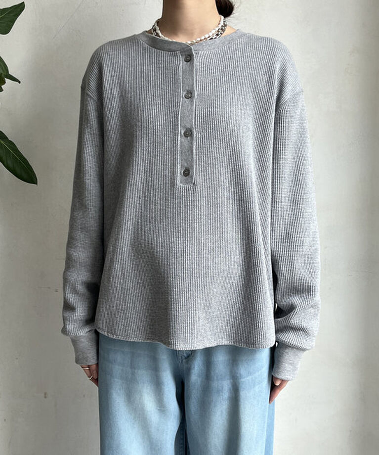  「ワッフルヘンリー」|Tシャツ・カットソー|