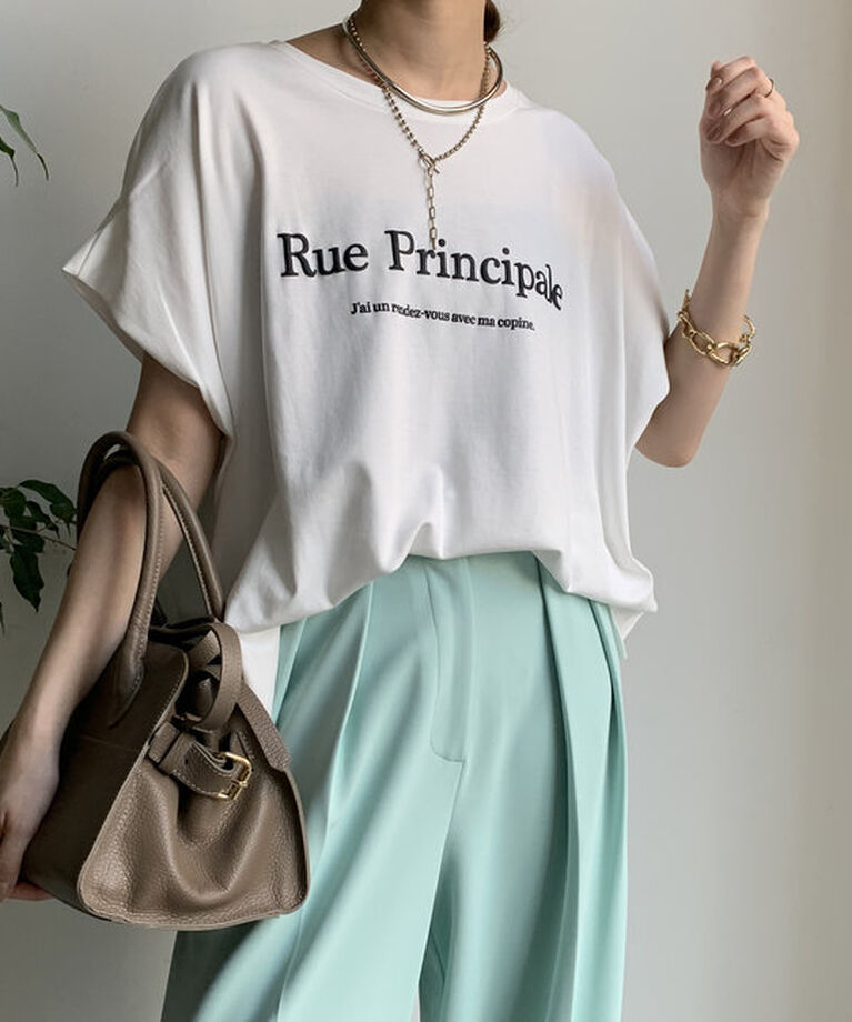  「【WEB限定】発泡プリントボックスTEE」|Tシャツ・カットソー|オフホワイト