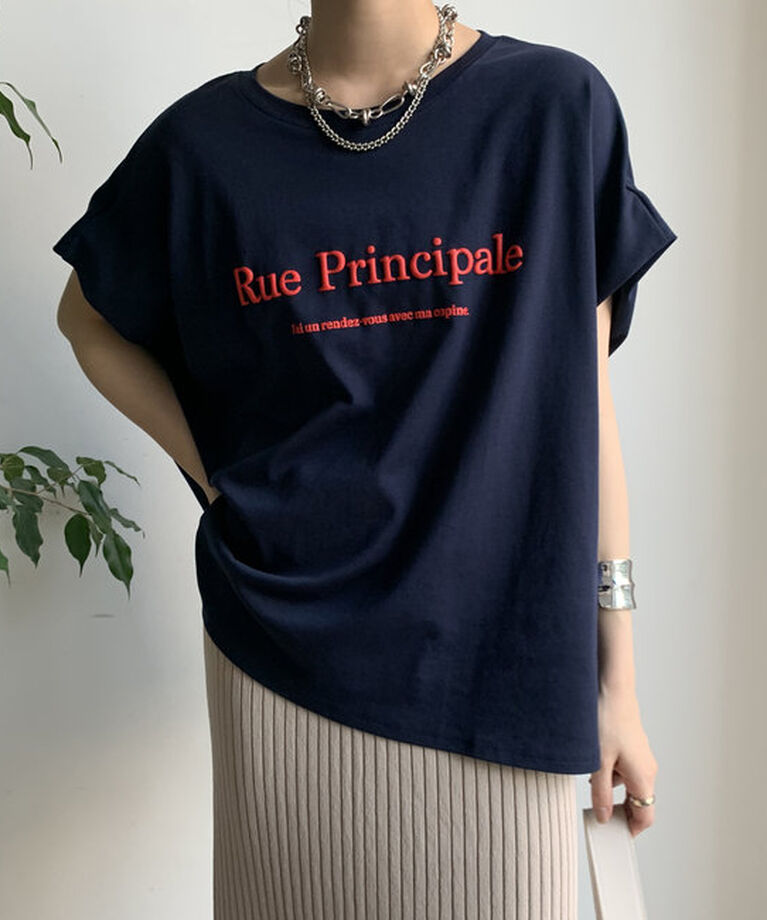  「【WEB限定】発泡プリントボックスTEE」|Tシャツ・カットソー|