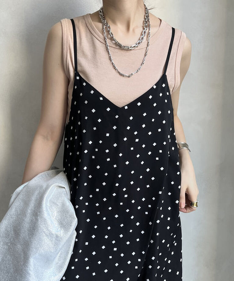  「【WEB限定】ラップキャミサロペット」|ワンピース|