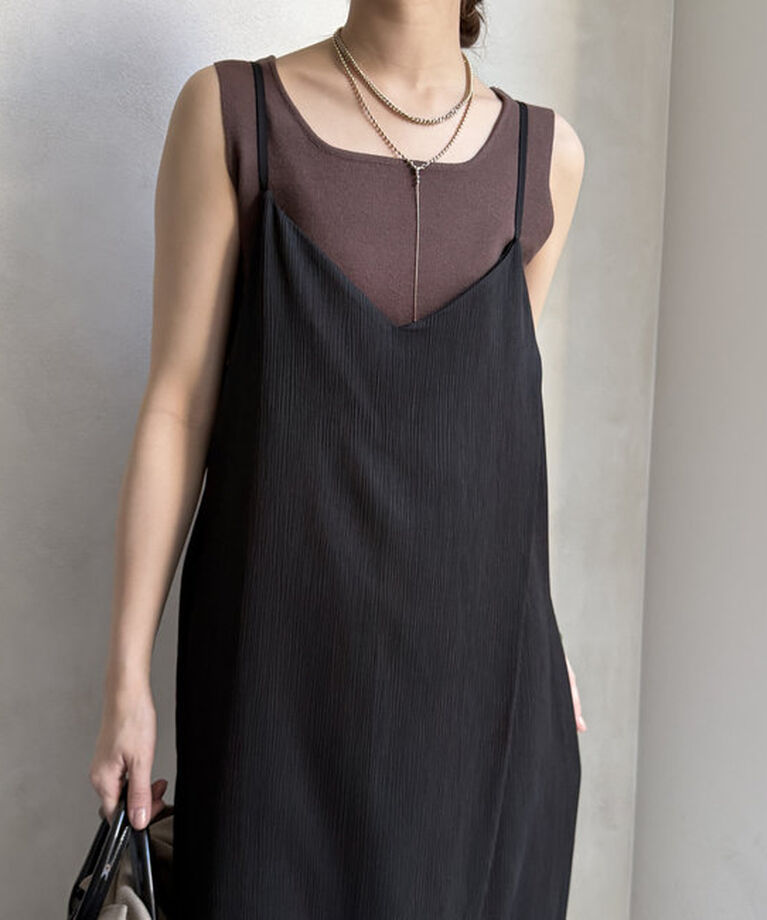  「【WEB限定】ラップキャミサロペット」|ワンピース|