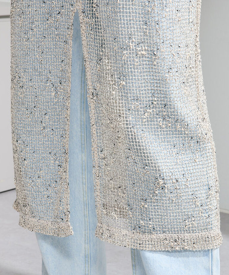  「【4色展開】メッシュシアーワンピース」|ワンピース|