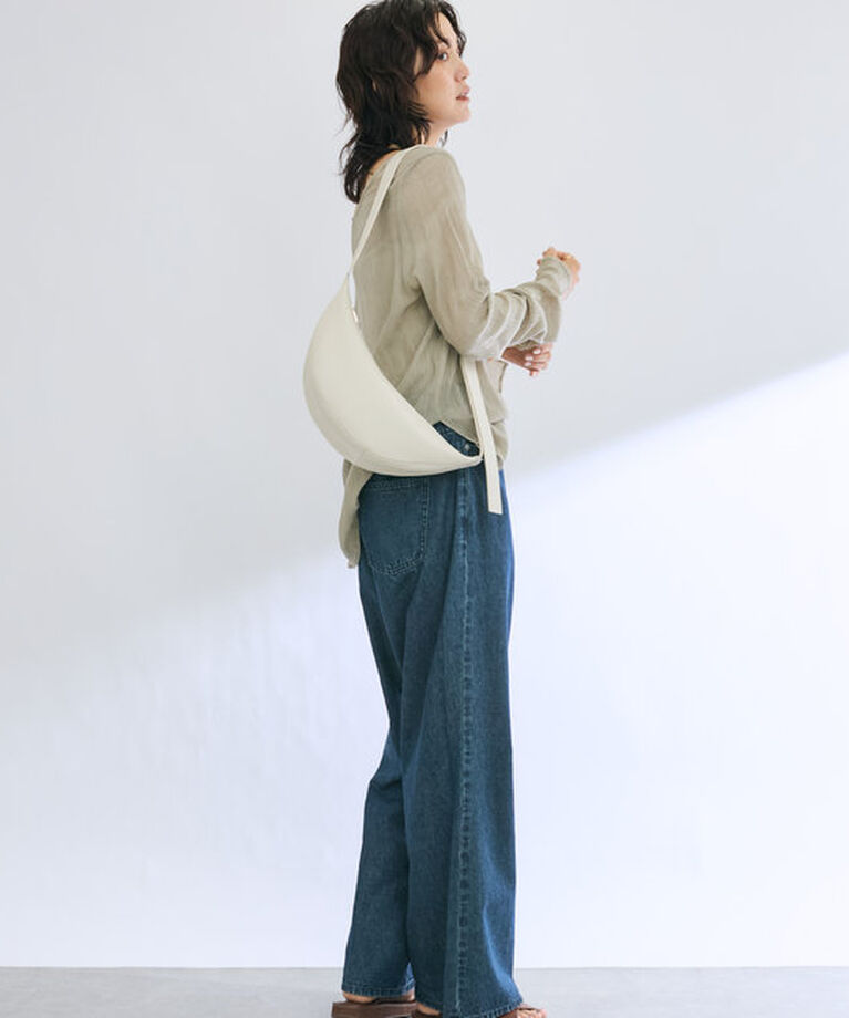  「【MONN.:.(モン)】Light DENIM PANTS」|デニム|