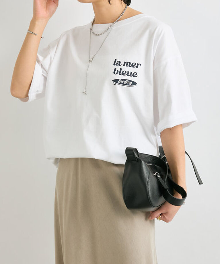  「【大人カジュアルに】SURF LOGO Tシャツ」|Tシャツ・カットソー|ホワイト