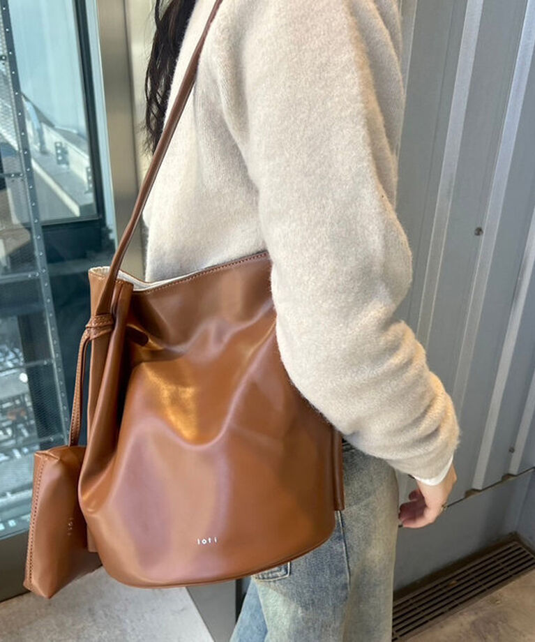  「loti ポーチ付きバケツトート」|トートバッグ|
