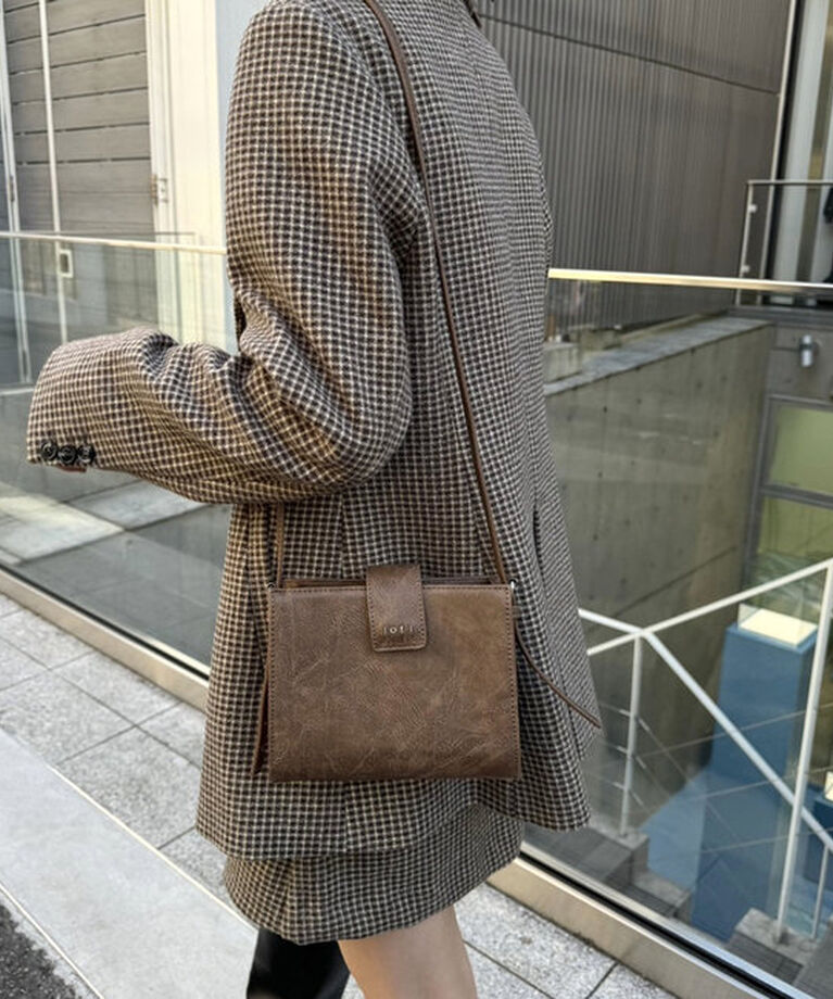  「loti コンビスクエアミニショルダー」|トートバッグ|