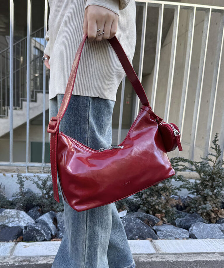  「loti ハートポーチ付きホーボーBAG」|トートバッグ|