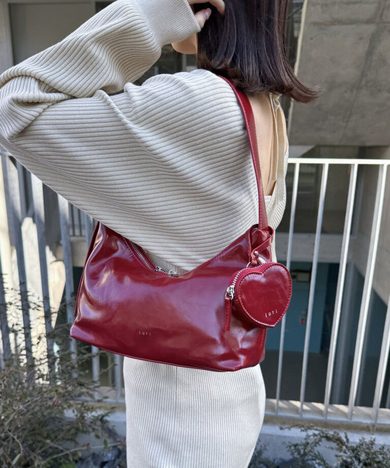  「loti ハートポーチ付きホーボーBAG」|トートバッグ|
